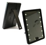 Photo Frame Shaped Desktop LED Lighted Makeup Mirror Multi-Use