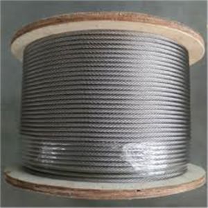 316 304 1X37 Stainless Steel Wire Rope China Manufacturer High Tensile Quality Oil Field