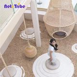 Swings with Crochet Nets and Rope