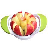 Eco-Friendly Fruit Vegetable Tools Trp and ABS Comfortable Handle Stainless Steel Blade Red Plastic Fruit Apple Slicer Corer Cutter Apple Divider