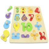 High Quality Childern Geometric Shape Jigsaw Wooden Puzzle