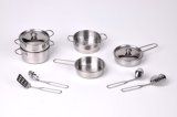 Kids Kitchen Set Toy Wholesale Toys Spoon Pot Cookware Set Educational Toy Games
