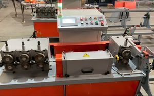 CNC Hot Sale High Precision Automatic Straightening and Cutting Machine Factory