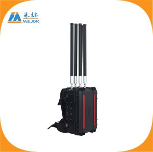 up to 1.5km High Power Portable Anti Drone Jammer with Gun Type