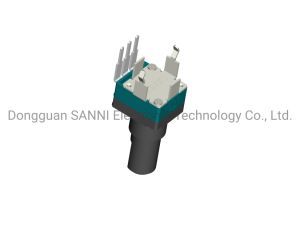 RV97P2N0 Vertical Type Single Unit 9mm Shaft Sealed Potentiometer