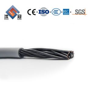 Shenguan Cy LSZH Control Cable, 300/500 V Silicone Rubber Cable High Temperature Heat Resistant Signal Cable Electrical Cable H1z2z2-K PV1 Solar Cable TUV