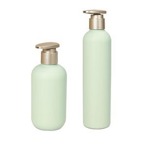 Wholesale Llight Green 300 Ml 500ml Brown Lotion Bottles with Pump