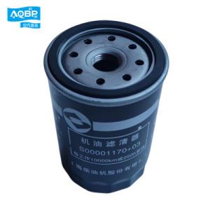 Auto Parts Engine System Oil Filter for Saic Maxus V80 T60 2.8t OEM C00014634 S00001170+03