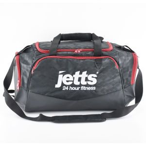 Nylon Sport Gym Duffel Duffle Travel Bag with Shoes Compartment for Fitness
