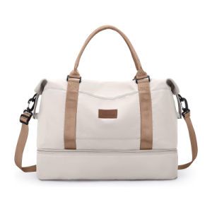 Travel Duffel Bag with Shoes Compartment with Wet Pocket