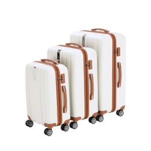 Spinner Wheel Suitcase Tsa Lock Suit Case Expandable ABS Hardshell Luggage Sets