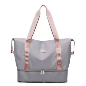 Travel Sports Gym Expandable Duffel Bag with Trolley Sleeve