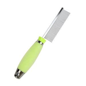 New Design Silicone Handle Ball Needle Pet Grooming Comb