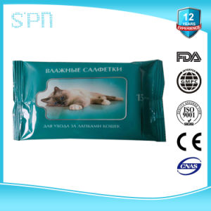 Special Nonwovens Natural Product Conveniently Organic Custom Pet Wet Wipe Antibacterial Pets Disinfect Wet Soft Wipes with Complete Cleaning