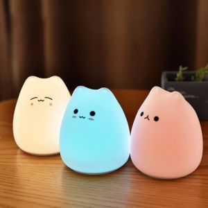 7 Colors Bedroom Desktop Decor Ornaments Battery USB Charge LED Night Light