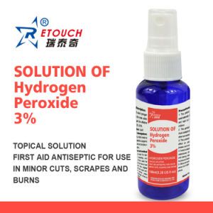 Low Price 100ml Portable Antibacterial Spray 3% Hydrogen Peroxide Disinfectant, for Environmental Disinfection, H2O2