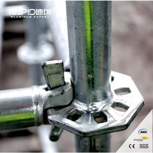 Used a H Layher System Ringlock Octagonlock Frame Construction Tubular Scaffolding