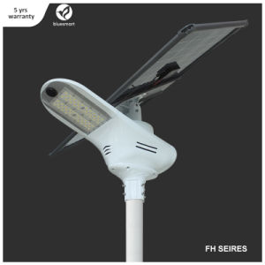 High Wattage Outdoor IP65 Waterproof Integrated All in One LED Solar Street Garden Light with Solar Panel Product