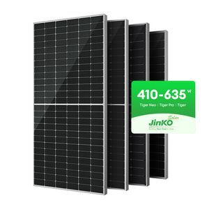 Jinko Tiger Neo Topcon Solar Panel 450W 550W 580W N-Type Monofacial Photovoltaic Panels Europe Stock