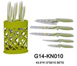 Kitchen Knife Set with Acrylic Stand
