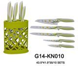Kitchen Knife Set with Acrylic Stand