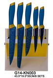 Kitchen Knife Set with Acrylic Stand
