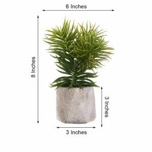 Wholesale Ceramic Planter Pot and Decoration Succulent Bonsai Tree Artificial Plant