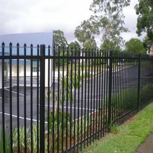 Private Aluminum Spear Top Metal Picket Fence