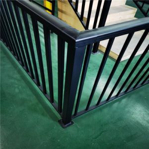 Outdoor Stair Railing Handrail Floor Deck Steel Rail Balustrade Steel Railing Glass Railing Aluminum Railing