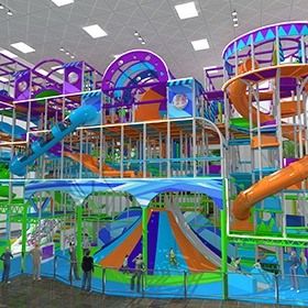 Indoor Playground Equipment Amusement Park Kids Play Area Indoor Customized by Cheer Amusement