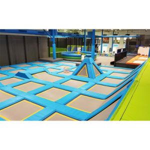 Cheer Amusement Indoor Trampoline Park Equipment Customized Design for Adult and Kids