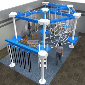 Cheer Amusement Trampoline Park Adventure Course
