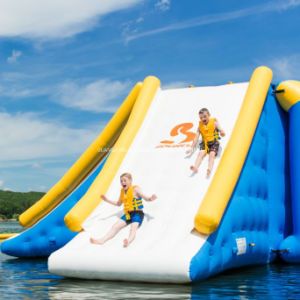 Bouncia Water Slide Tower Inflatable Water Park Equipment for Sale