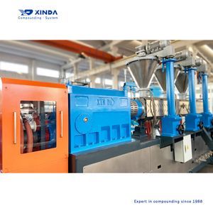 Recycling Plastic Pelletizing Machine Single Screw Extruder Two Stage Extruder