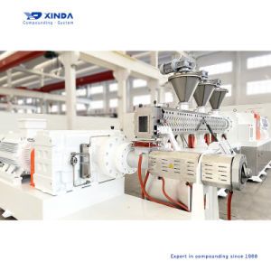 Plastic Recycling/Washing Machinery/PVC High Output General Pelletizer/Conical Twin Screw Pellet Making Machine