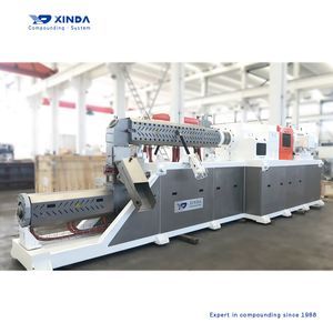 Extruder Plastic Recycling Machinery/PVC Compounding Plastic Making Extruder