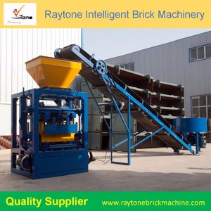 Qt4-26 Concrete Block Machine Hollow Cement Brick Making Machine