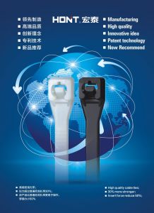 PA66 High Quality 94V-2 UL Certificated Nylon Cable Tie