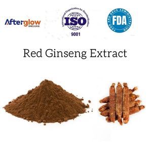 Wholesale Food Grade 5% 80% Ginsenosides Powder Red Ginseng Extract