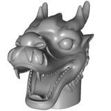 Custom Superior Quality 3D Printing 12 Vividly Zodiac Animal Heads!