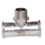 Gd Press Fitting Male Tee