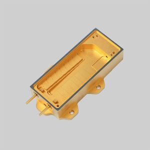 Sleek Metal Machinery Parts for Semiconductor Industry Equipment