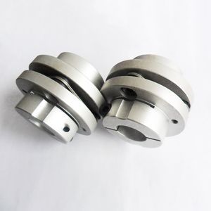 Machining Aluminum and Brass Flanged Couplings and Fittings for Automation Equipment