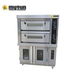 Bread Pizza Cake Deck Oven with Proofer Commercial Bakery Oven