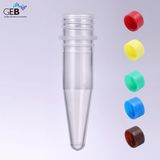 GEB Violet 1.5ml PP Conical Screw Cap Tubes Polypropylene Disposable Laboratory Medical Biology Consumables Labware OEM Manufacturer Factory Lab Application
