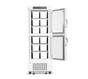 Minus 40 Degree 358 Liter Vertical Medical Ultra Cold Freezer Vaccine Storage Refrigerator Hospital Equipment