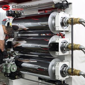 Chaoxu PC ABS Sheet Plastic Plate Extrusion Machine for Producing Luggage Suitcase Yx-21ap