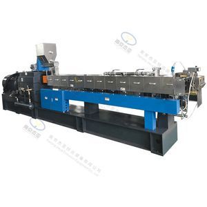Corn Starch Biodegradable Plastic Granles Pellets Twin Screw Extruder Making Machinery