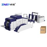 2024 Hot Selling Fn380 Model Kraft Paper Bag Making Machine with Inline Printing