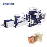 2024 New Shopping Bag Making Machine with Handles Inline Cheap Price